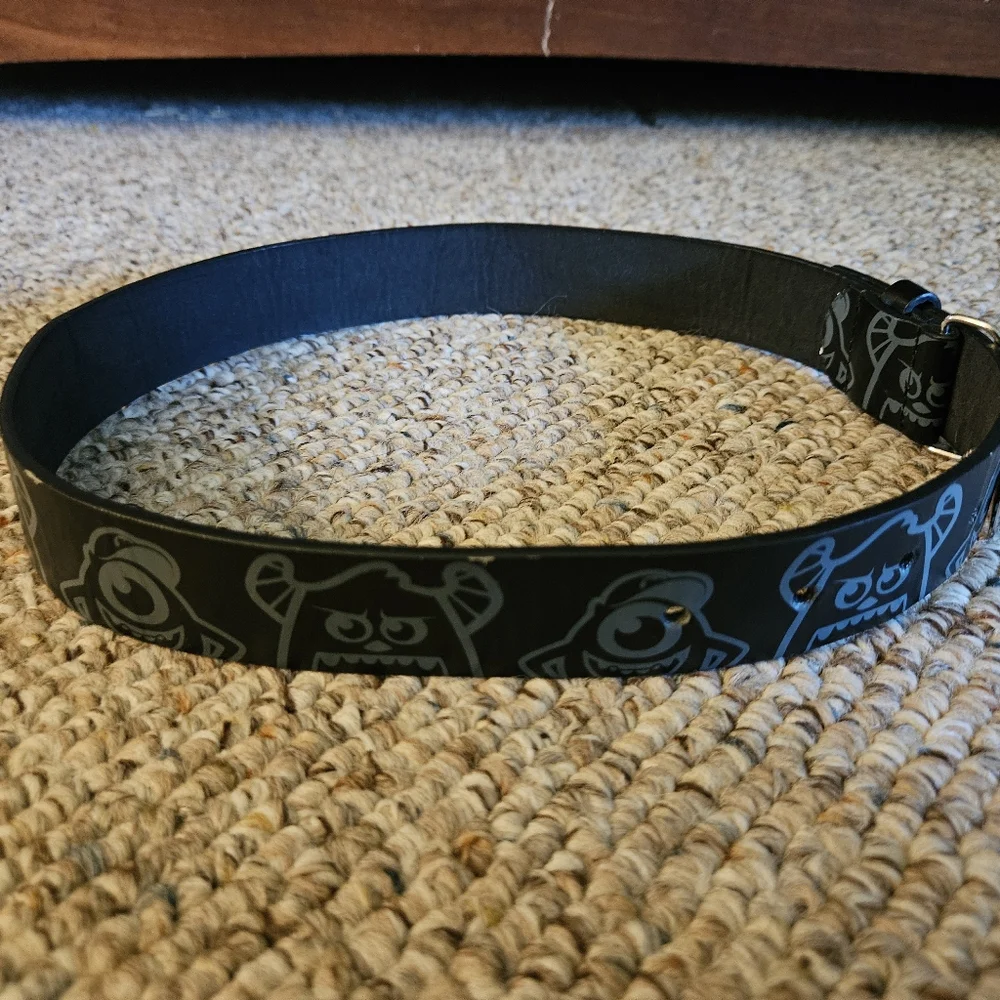 Disney Pixar Monsters Inc Monsters U Kids Belt